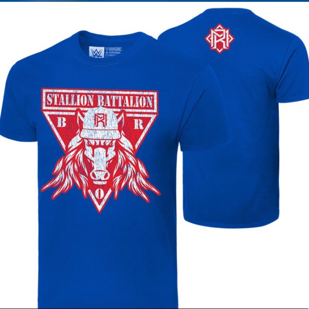 NEW Matt Riddle stallion battalion WWE Shirt NWT